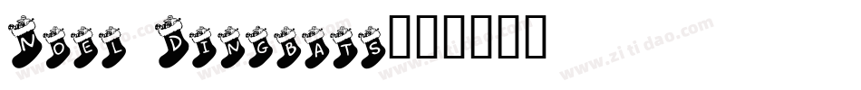 Noel Dingbats字体转换